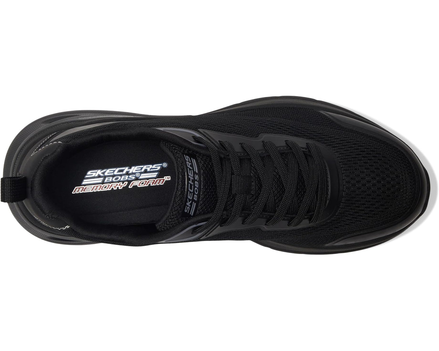 Men's BOBS from SKECHERS Bobs Glide Step Arc Waves 2.0 - Class Rank Black/Black
