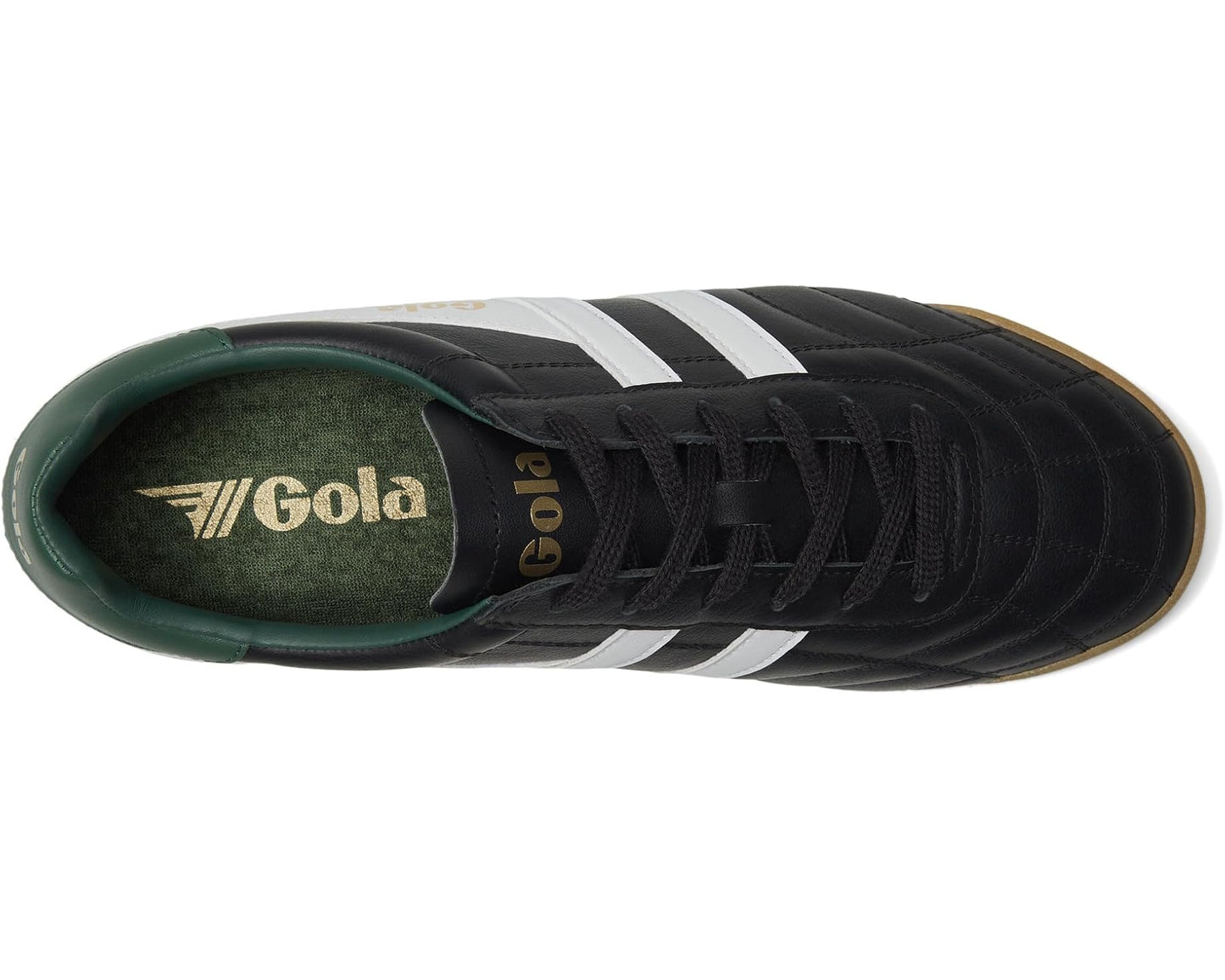 Men's Gola Stadium Black/White/Evergreen