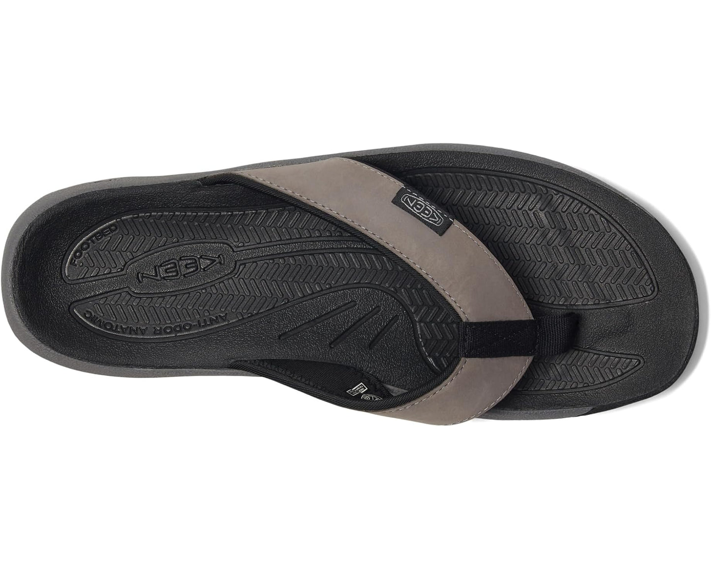 Men's KEEN Kona Flip TG Steel Grey/Black