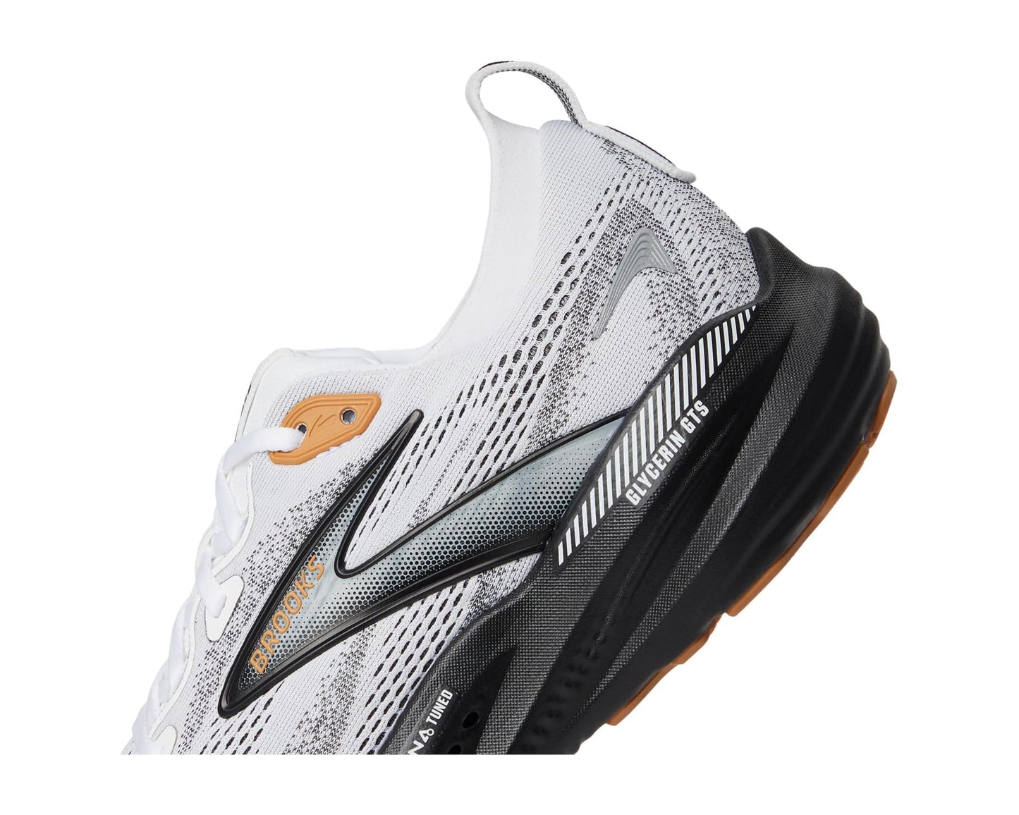 Men's Brooks Glycerin GTS 22 White/Grey/Black