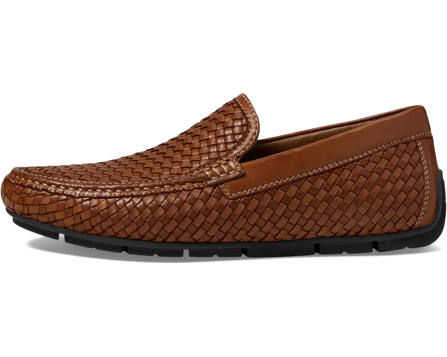 Men's Johnston & Murphy Collection Baldwin Woven Venetian Driver Tan