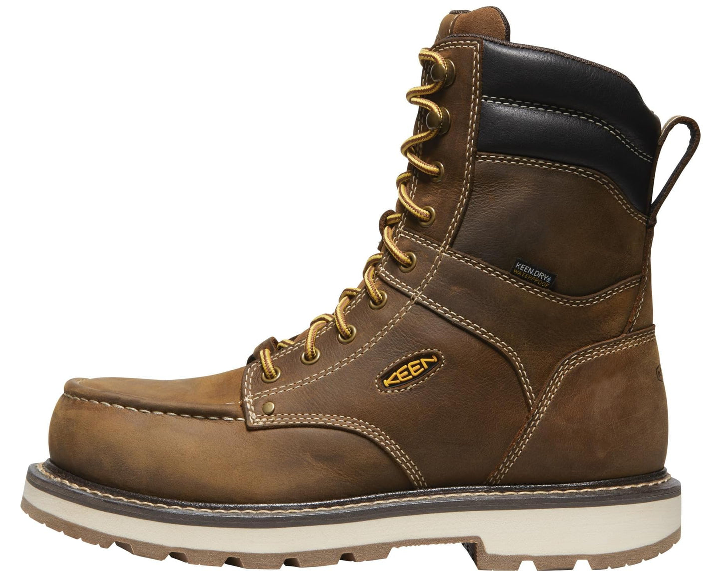 Men's KEEN Utility Cincinnati 90 Degree 8 Waterproof (Comp Toe) Belgian/Sandshell