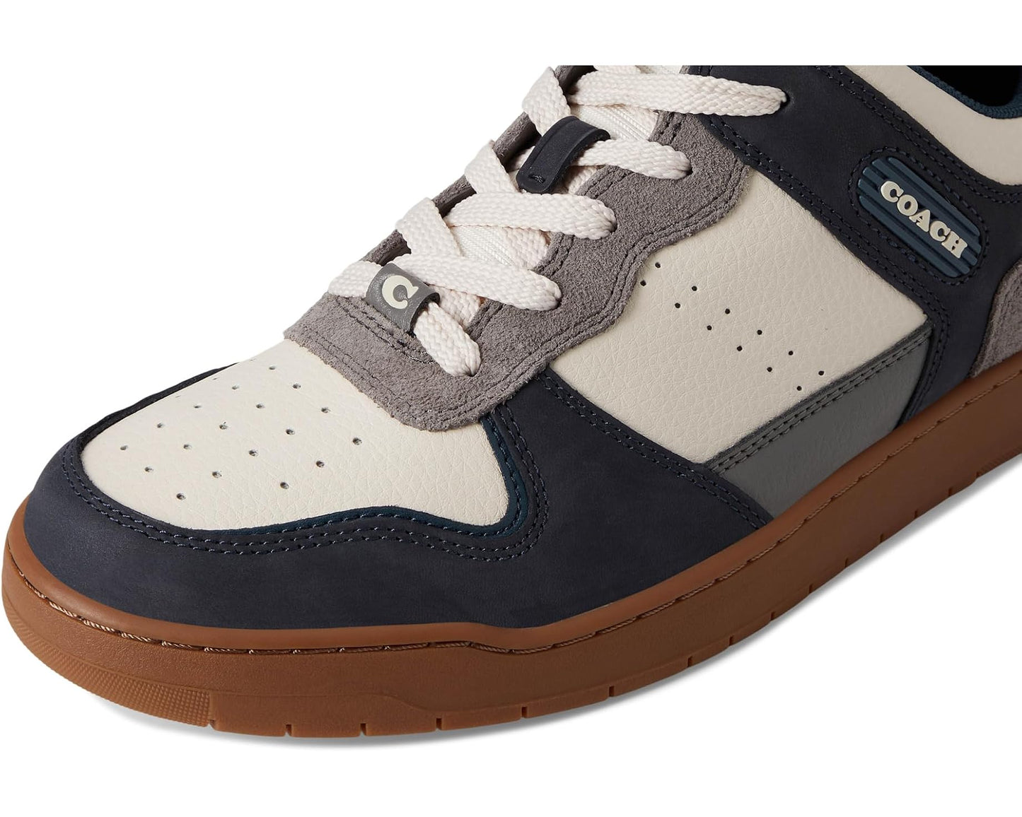 Men's COACH C201 Sneaker Midnight Navy/Charcoal