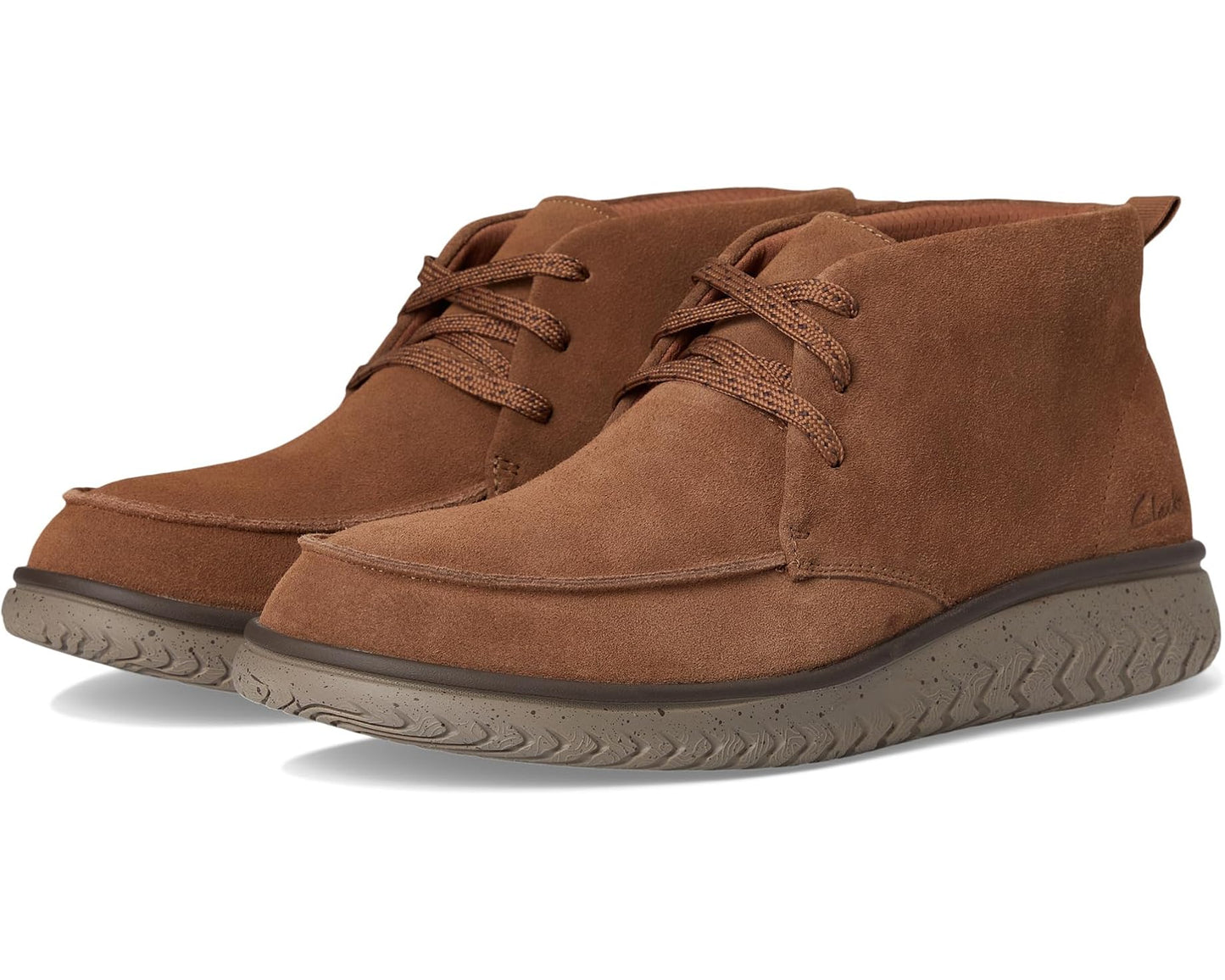 Men's Clarks Relaxlite Moc Cola Suede
