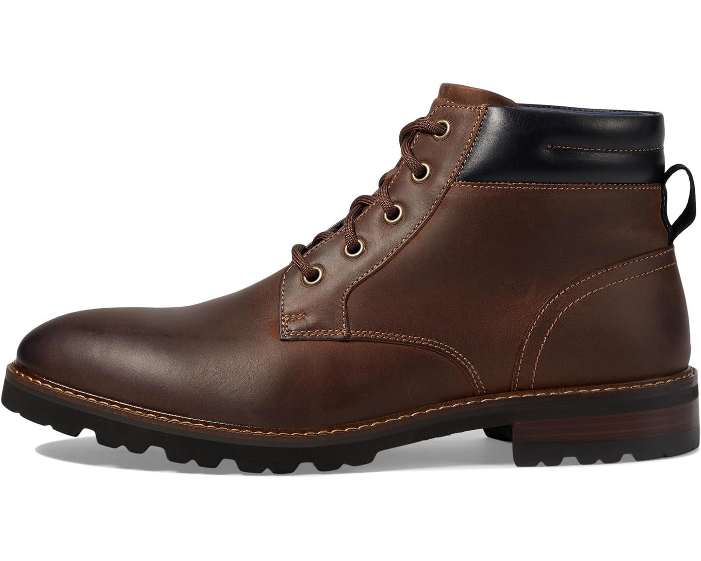 Men's Florsheim Renegade Plain Toe Chukka Boot Brown Crazy Horse