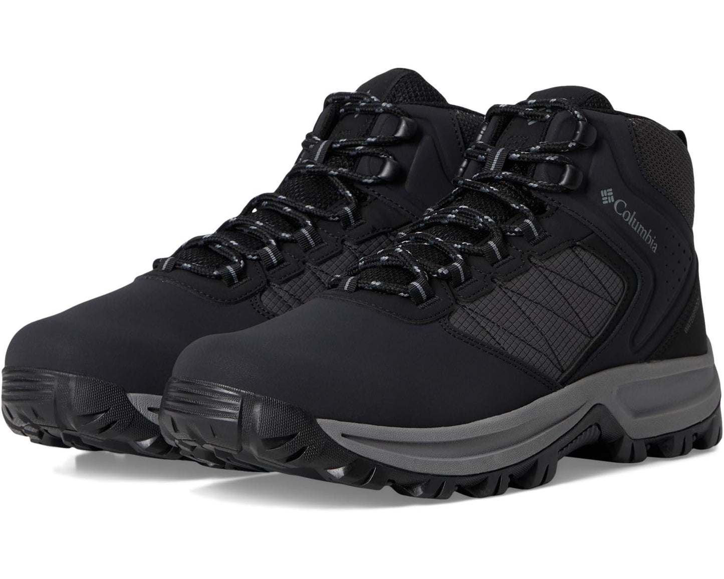 Men's Columbia Transverse™ Hike Waterproof Black/Titanium Grey Steel