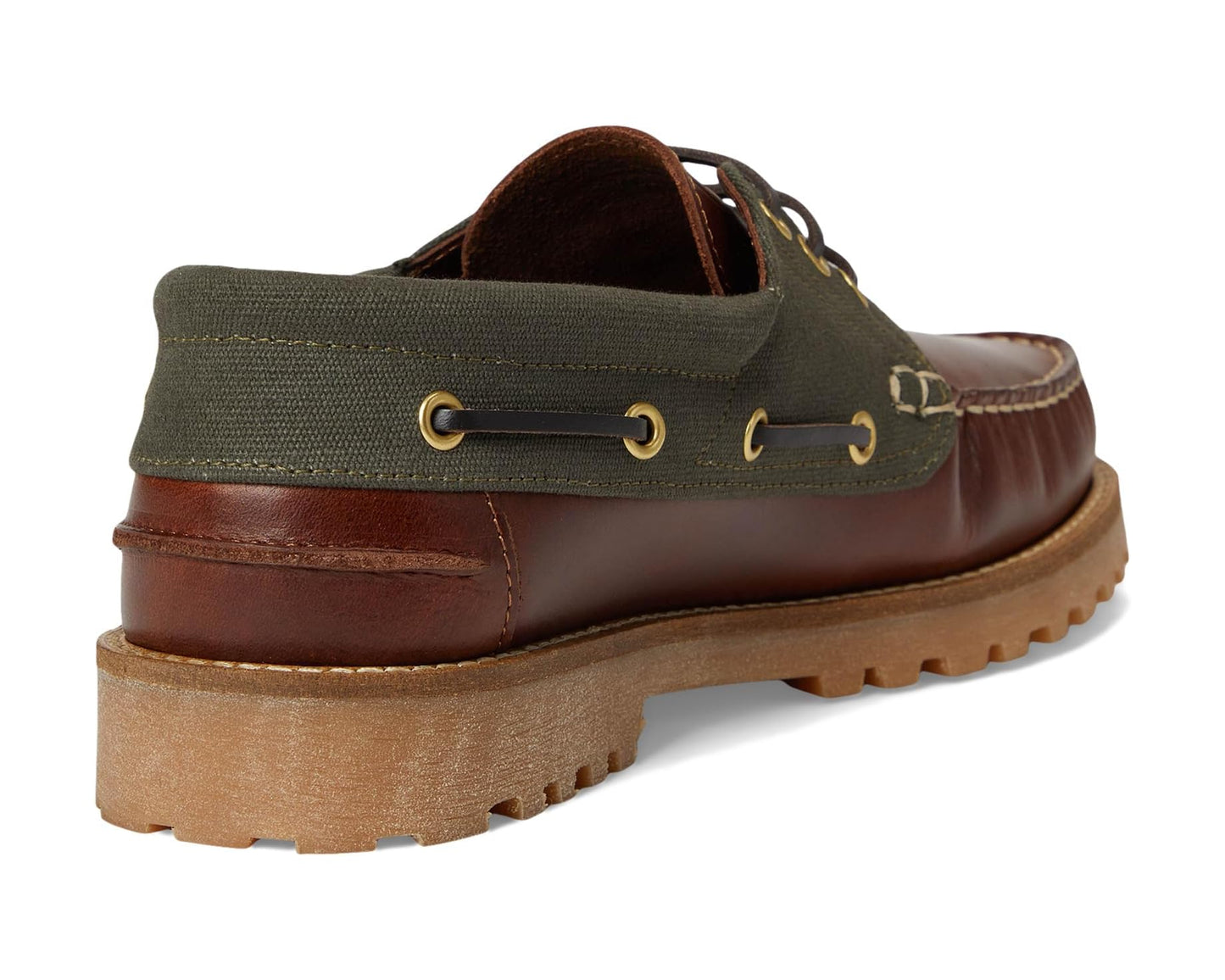 Men's Barbour Barbour Deck Boat Shoes Mahogany