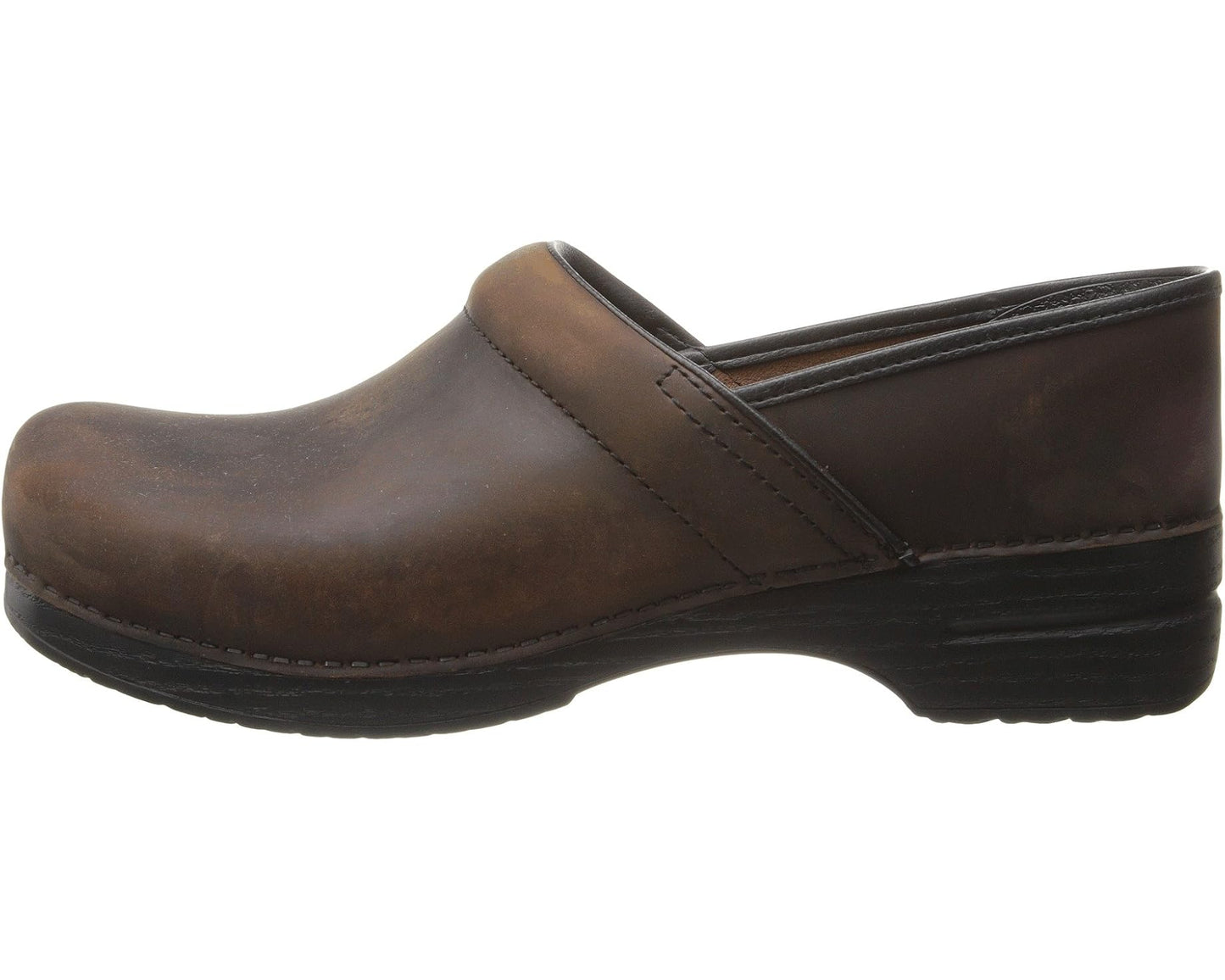 Men's Dansko Professional Clog Antique Brown Oiled Leather