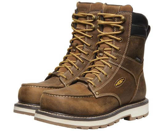 Men's KEEN Utility Cincinnati 90 Degree 8 Waterproof (Comp Toe) Belgian/Sandshell
