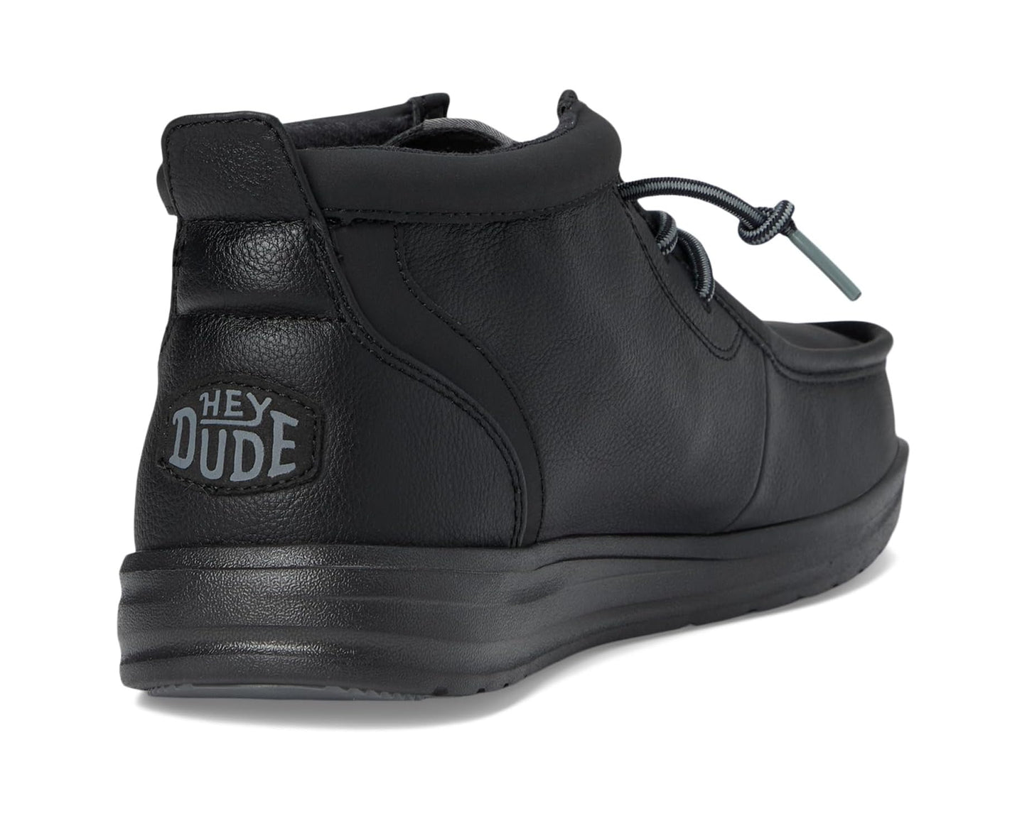 Men's Hey Dude Wally Mid GripR Classic Black/Black
