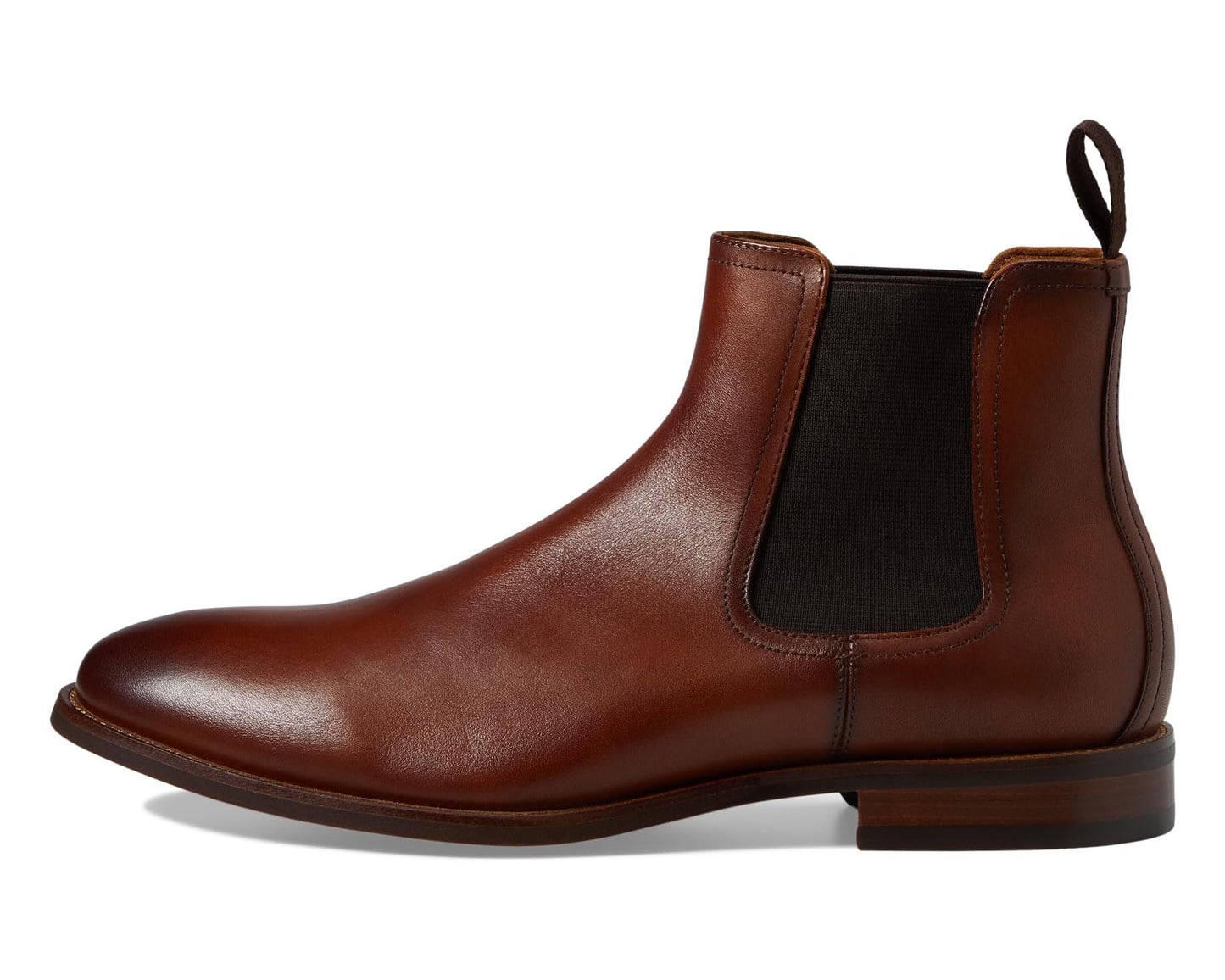 Men's Florsheim Rucci Plain Toe Gore Boots Cognac