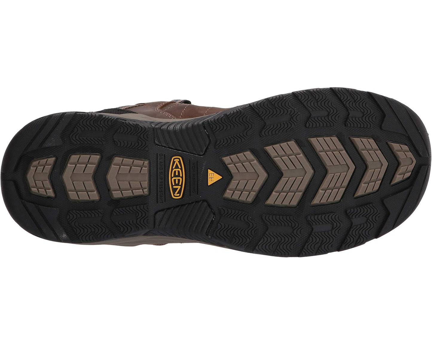 Men's KEEN Utility Flint II Waterproof (Steel Toe) Cascade Brown/Orion Blue