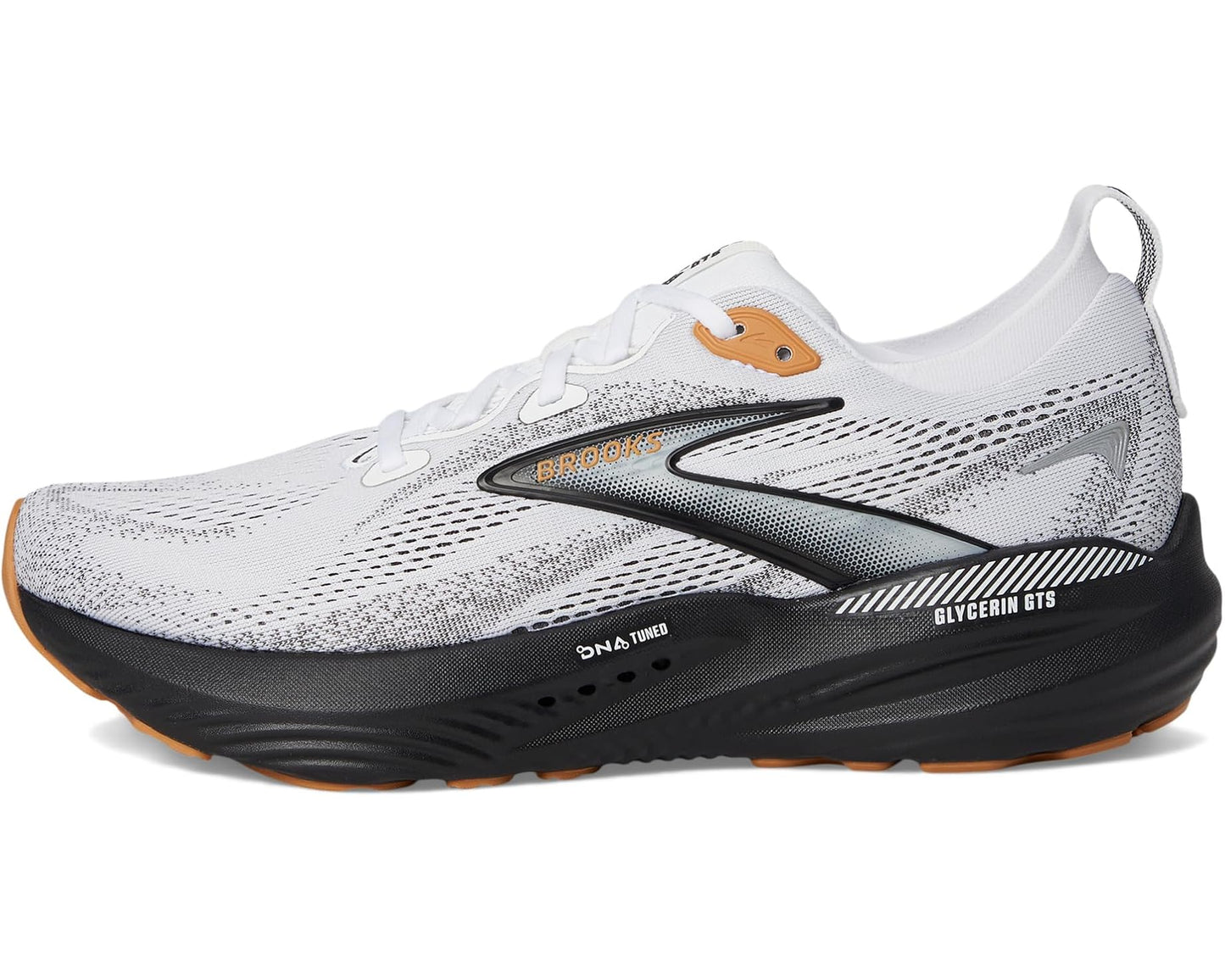 Men's Brooks Glycerin GTS 22 White/Grey/Black
