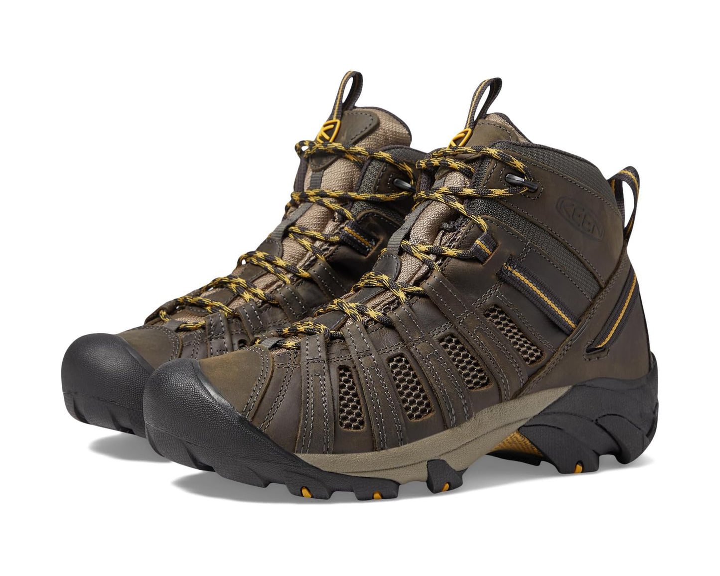 Men's KEEN Voyageur Mid Raven/Tawny Olive
