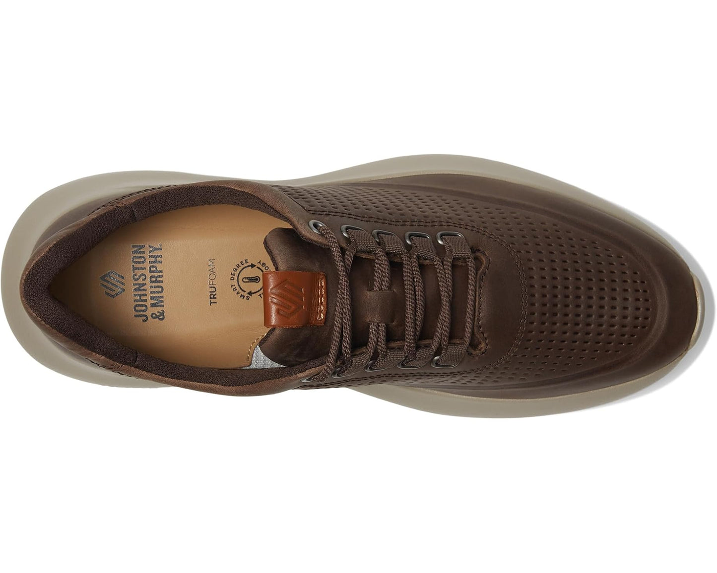 Men's Johnston & Murphy Amherst 2.0 Embossed U-Throat Stone Oiled Full Grain