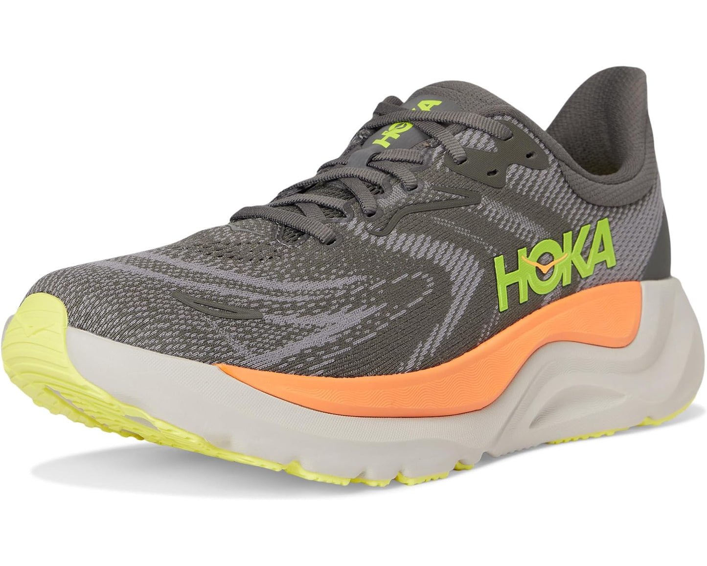 Men's Hoka Arahi 8 Asphalt/Gravel
