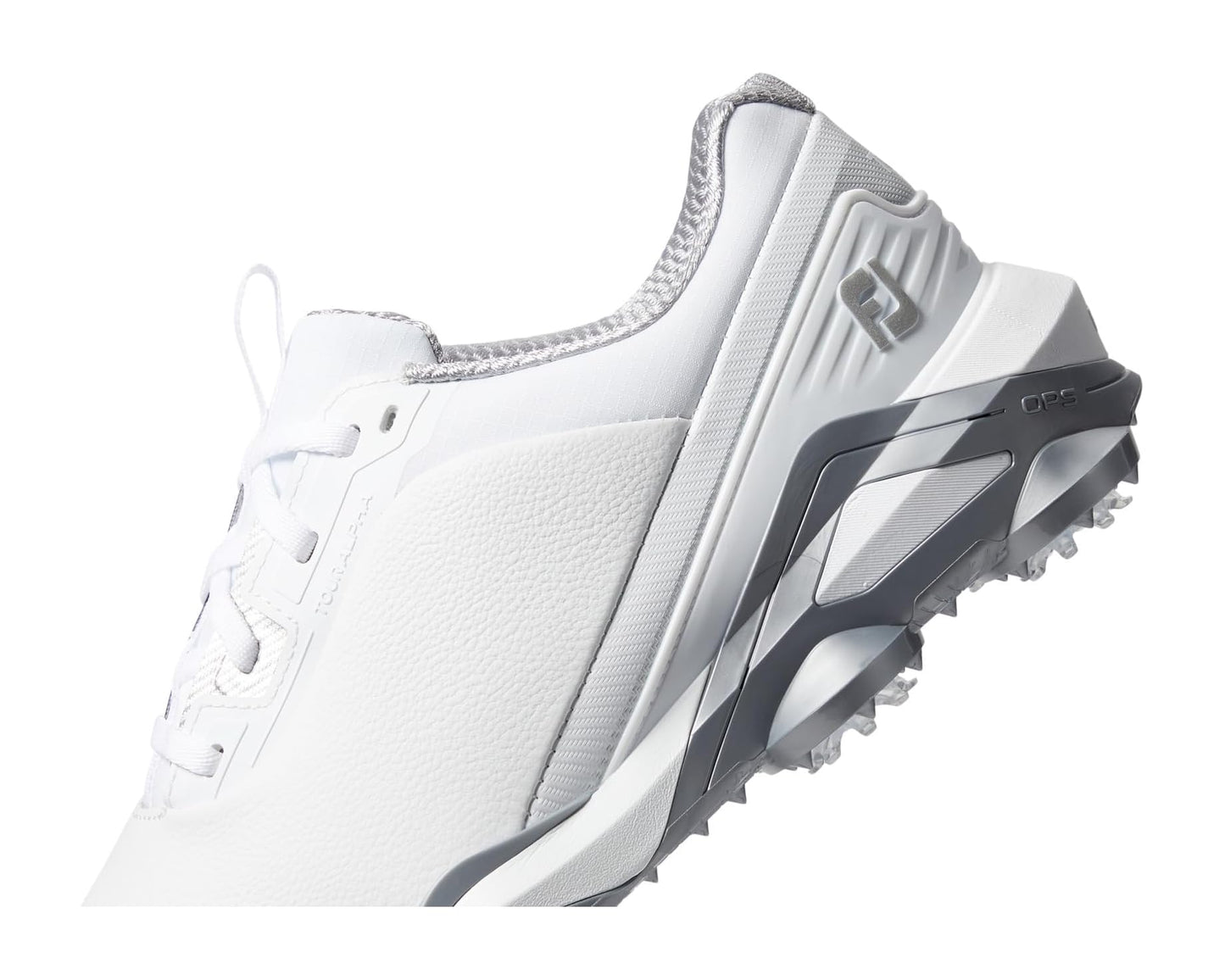 Men's FootJoy Tour Alpha Golf Shoes - Previous Season White/White/Silver
