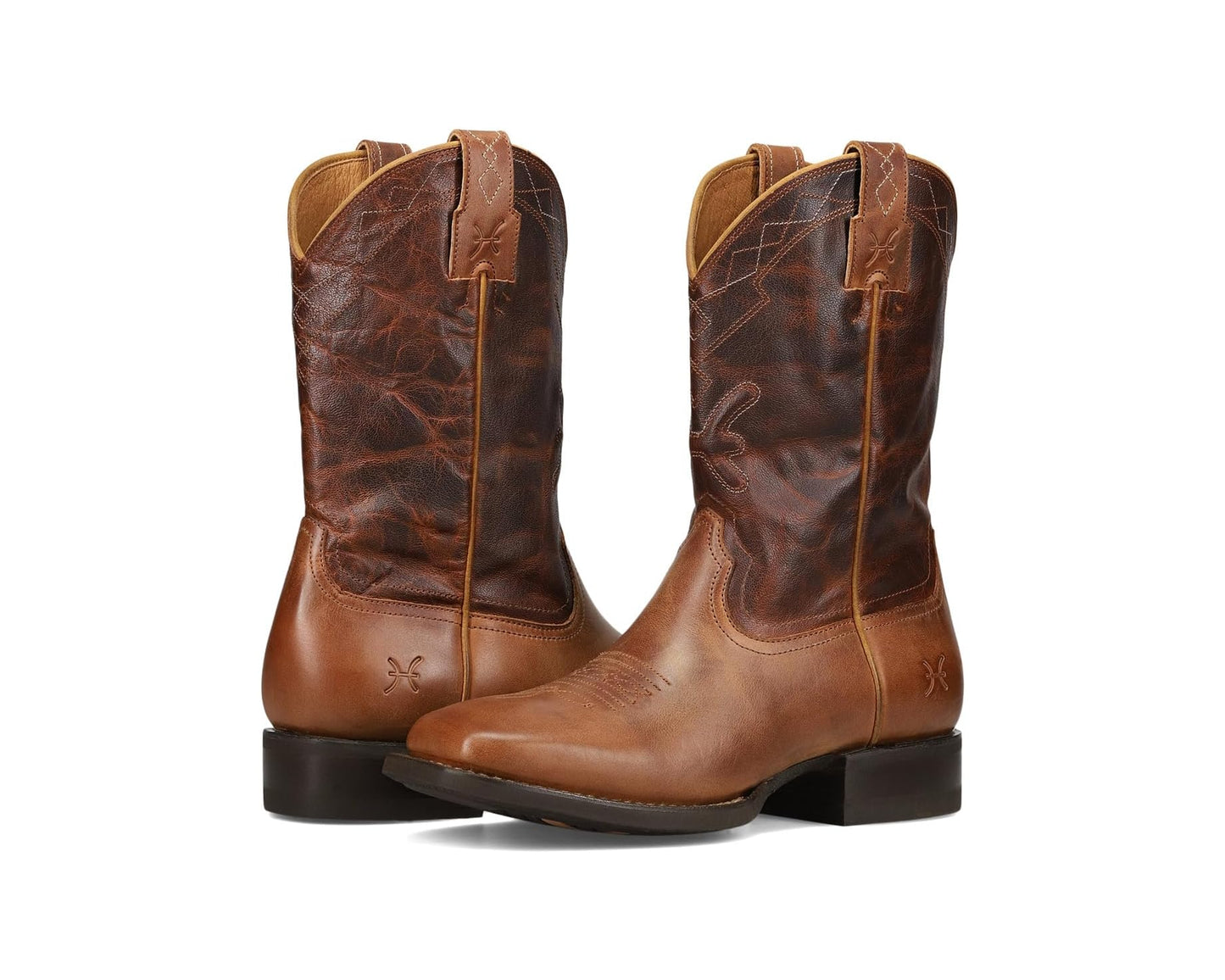 Men's Frye Hauser Logo Stitch Tan/Tobacco
