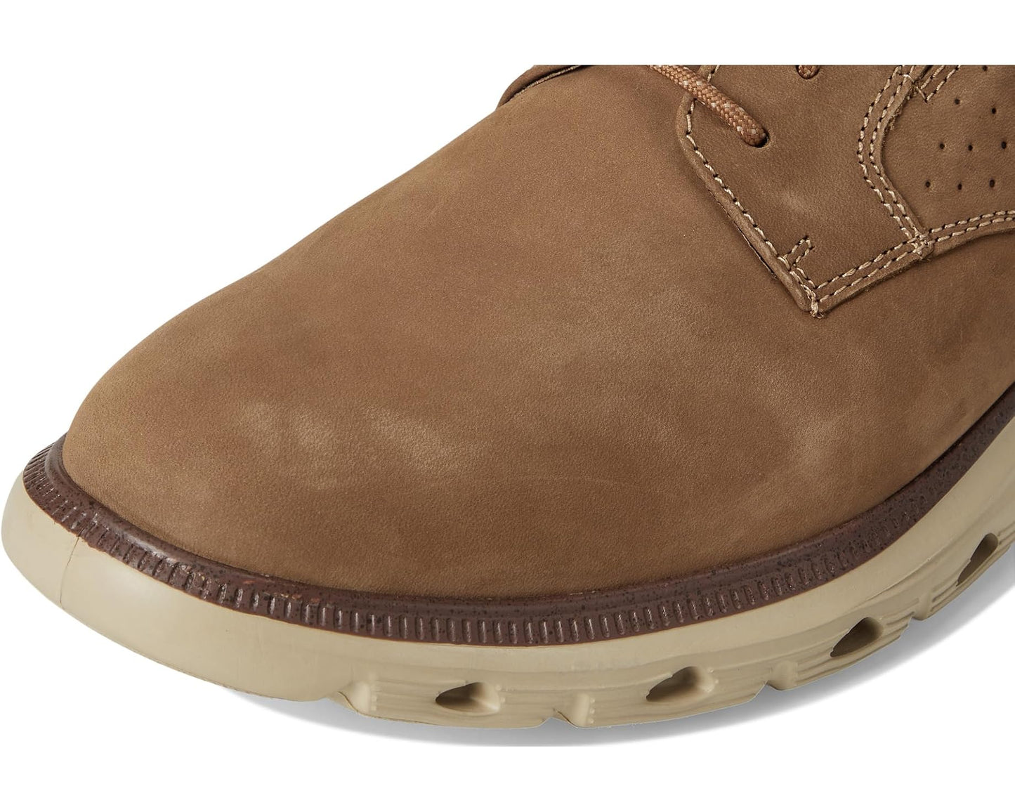 Men's Johnston & Murphy Jenkins Plain Toe Taupe Nubuck