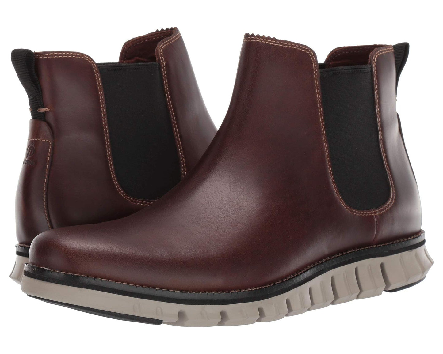 Men's Cole Haan Zerogrand Chelsea WP Waterproof Bourbon Leather/Hawthron