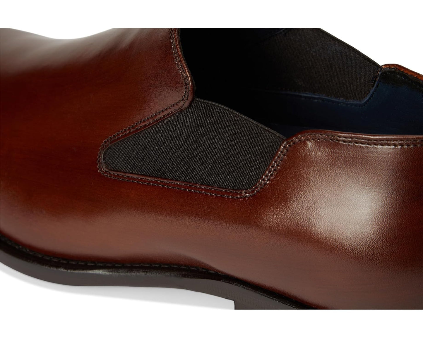 Men's Johnston & Murphy Collection Larson Slip-On Mahogany Italian Calfskin