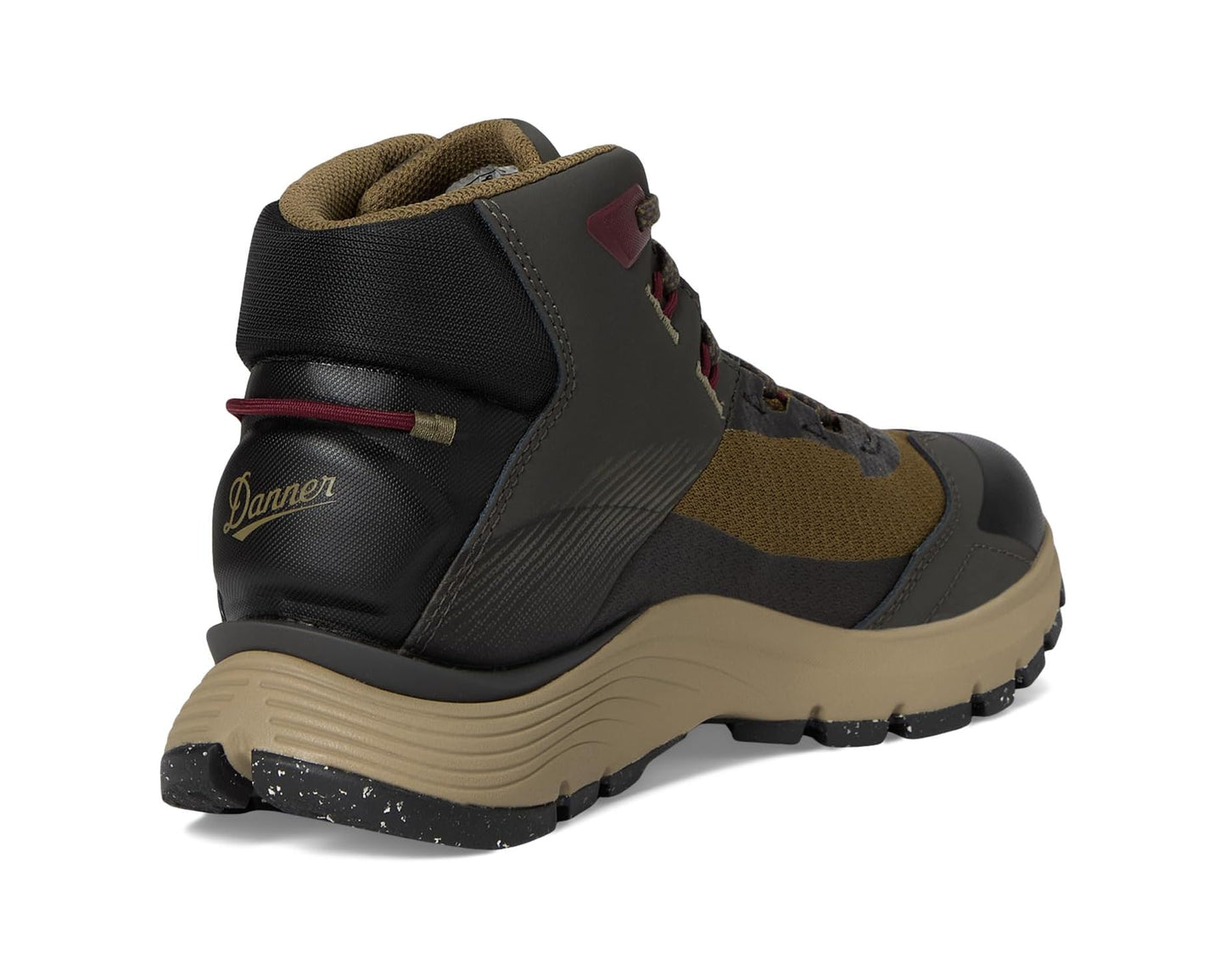 Men's Danner Trail Junction Mid Black Olive/Port