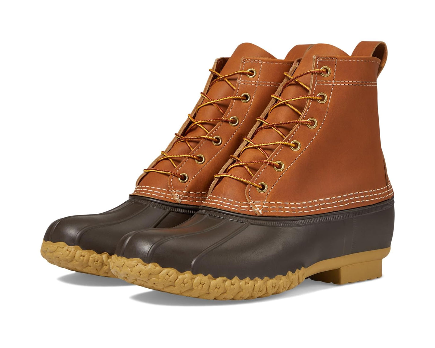 Men's L.L.Bean Bean Boots 8 Insulated Tan/Bean Boot Brown/Gum