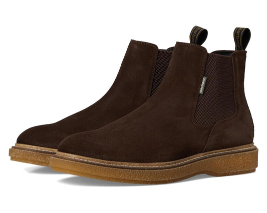 Men's Barbour Tinstone Chelsea Boots Choc Suede