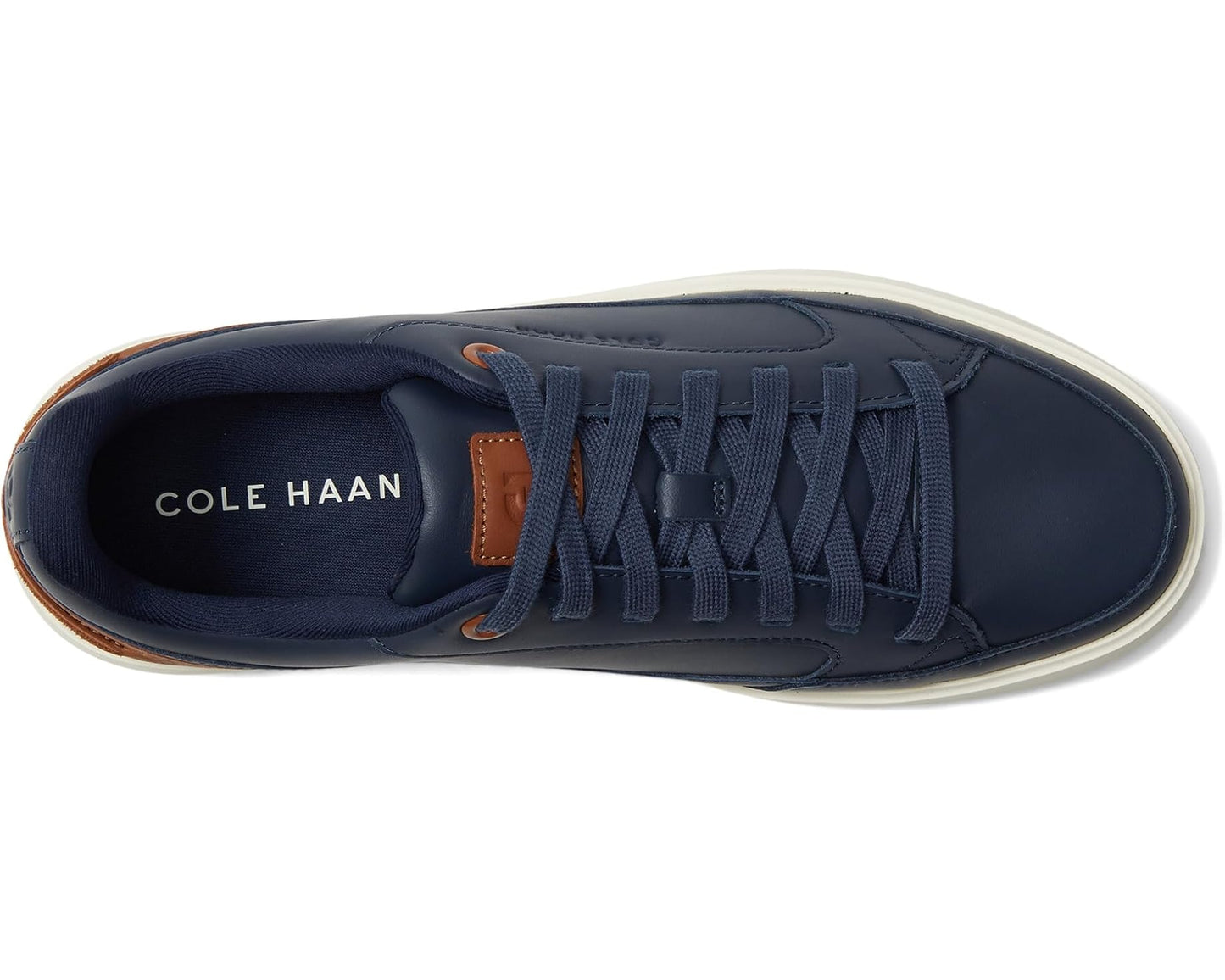Men's Cole Haan Grand Crosscourt 20.4.7 Ls Sneakers Navy Blazer/British Tan/Ivory