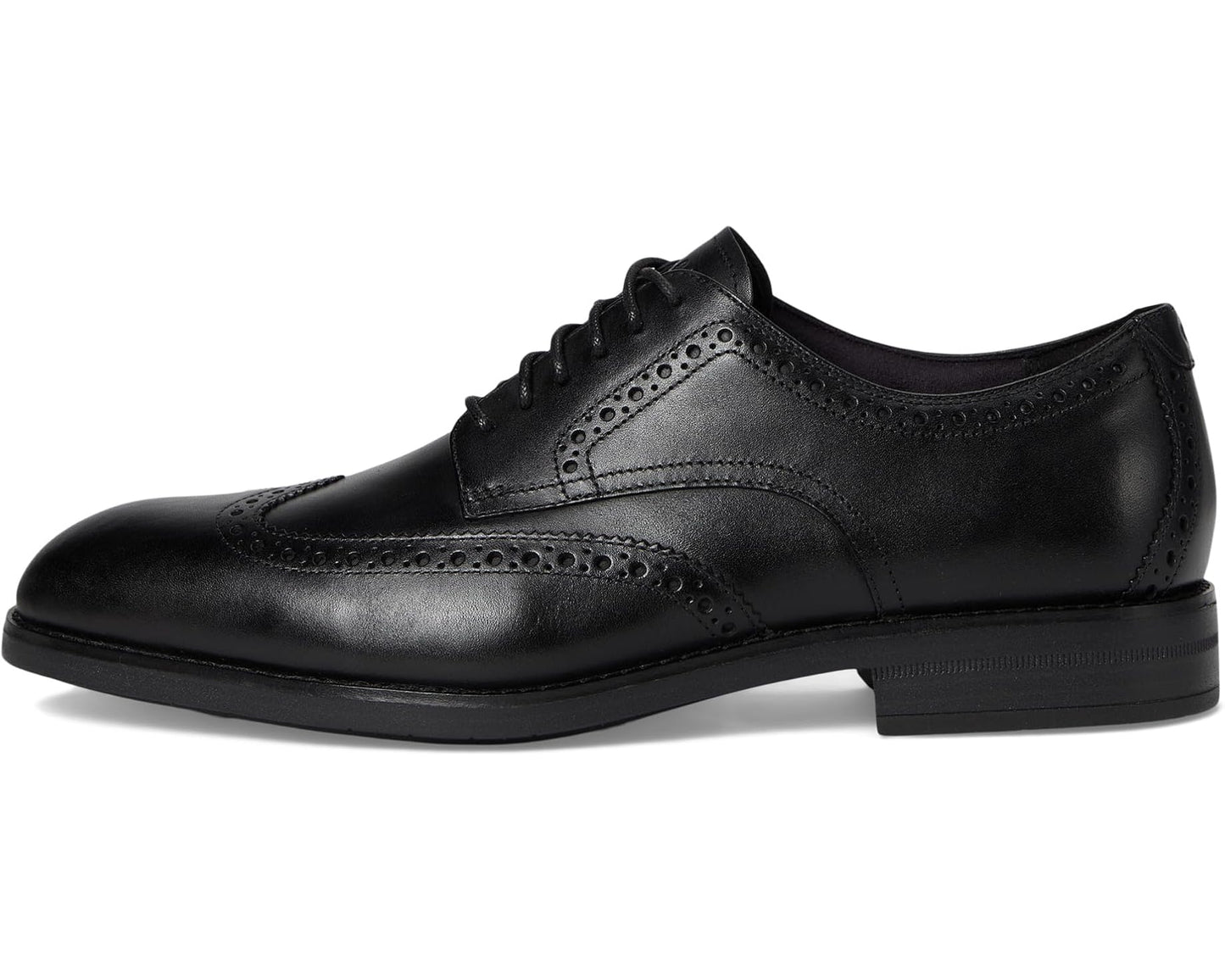 Men's Cole Haan Harmon Grand Wingtip Oxfords Black Waterproof/Black/Black