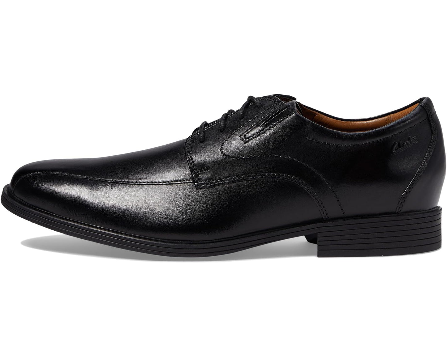Men's Clarks Whiddon Pace Black Leather