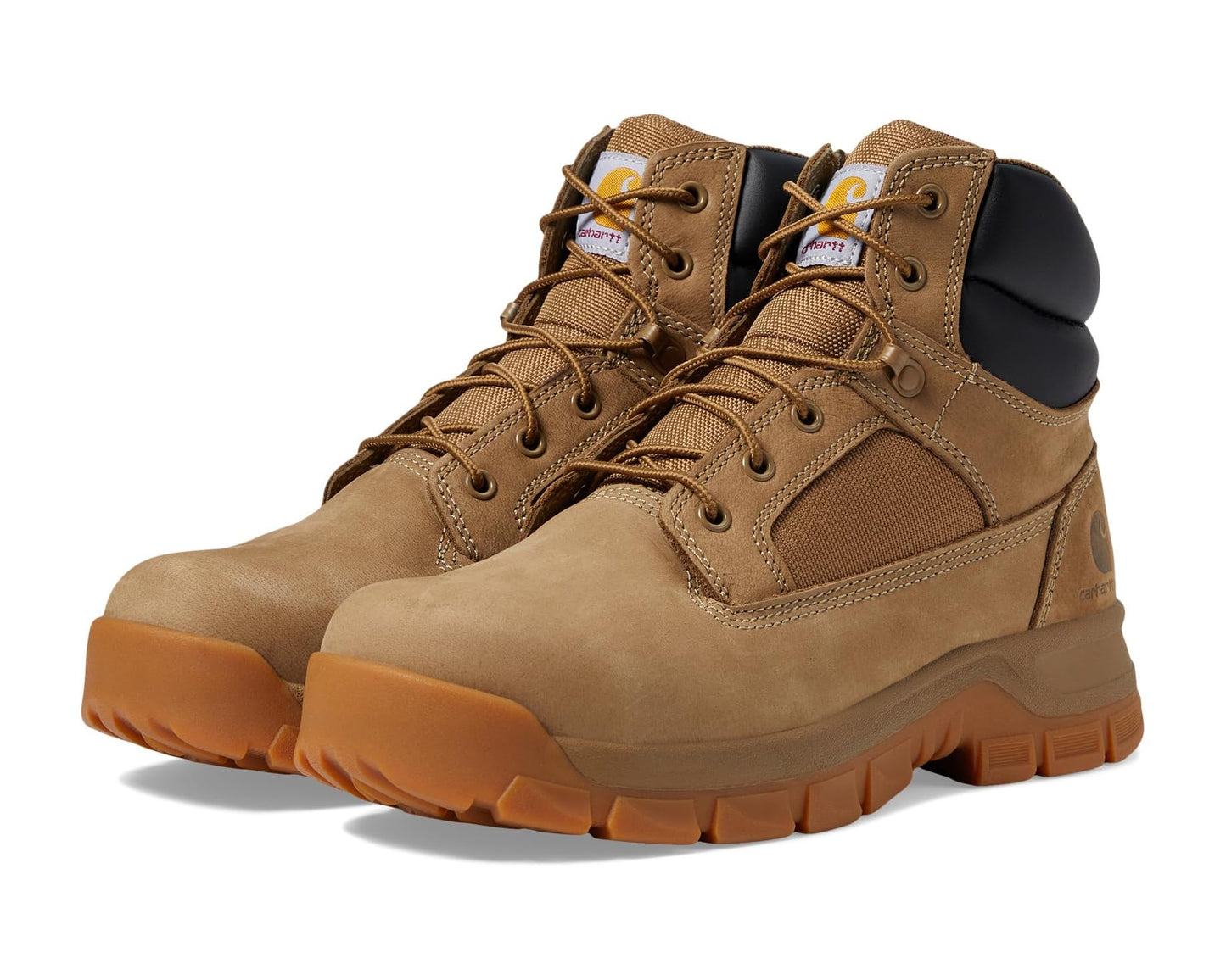 Men's Carhartt Kentwood 6 Steel Toe Work Boots Coyote Nubuck