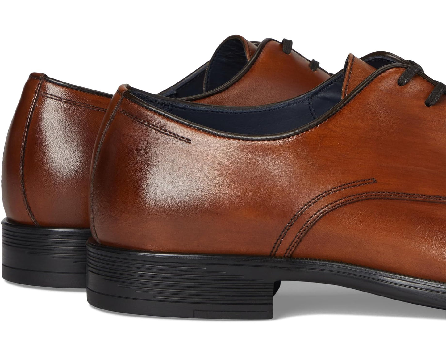 Men's Johnston & Murphy Collection Flynch Plain Toe Tan Italian Calfskin