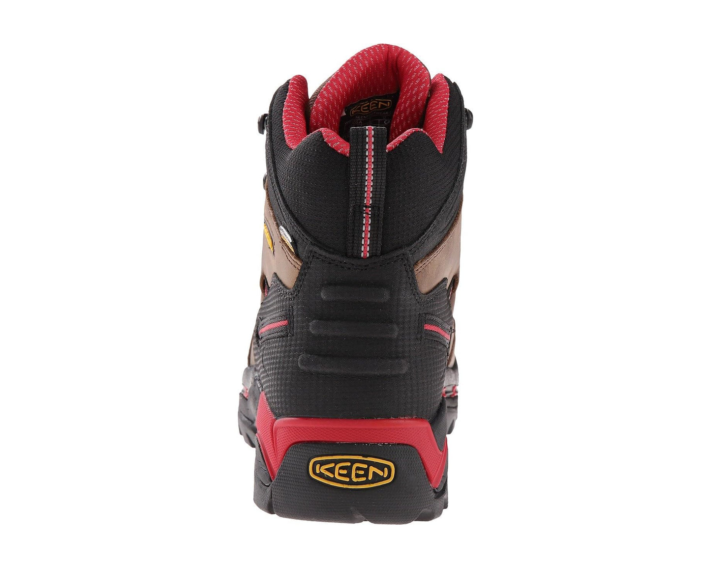 Men's KEEN Utility Pittsburgh (Steel Toe) Bison/Red