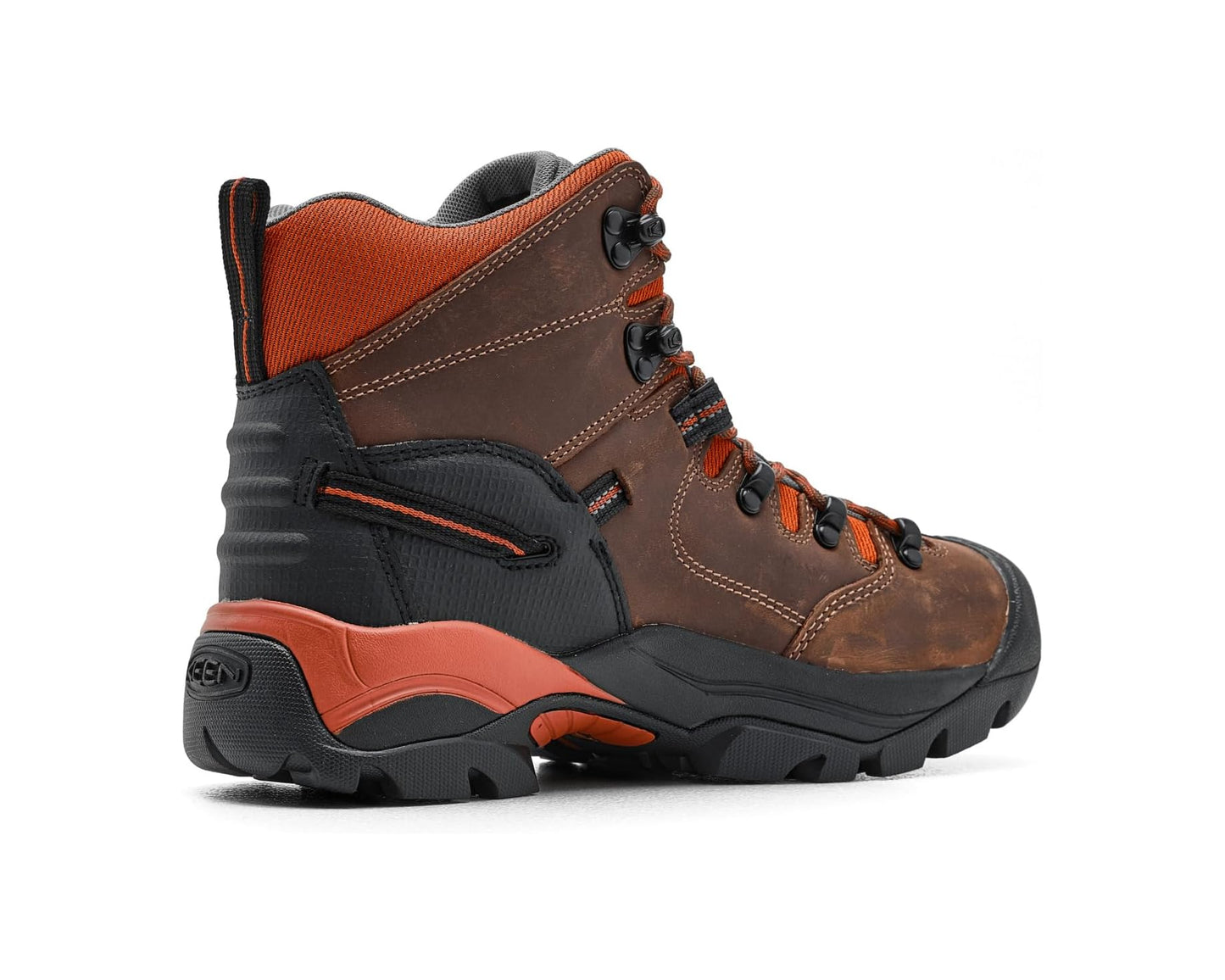 Men's KEEN Utility Pittsburgh Energy 6 Waterproof (Soft Toe) Cascade Brown/Black