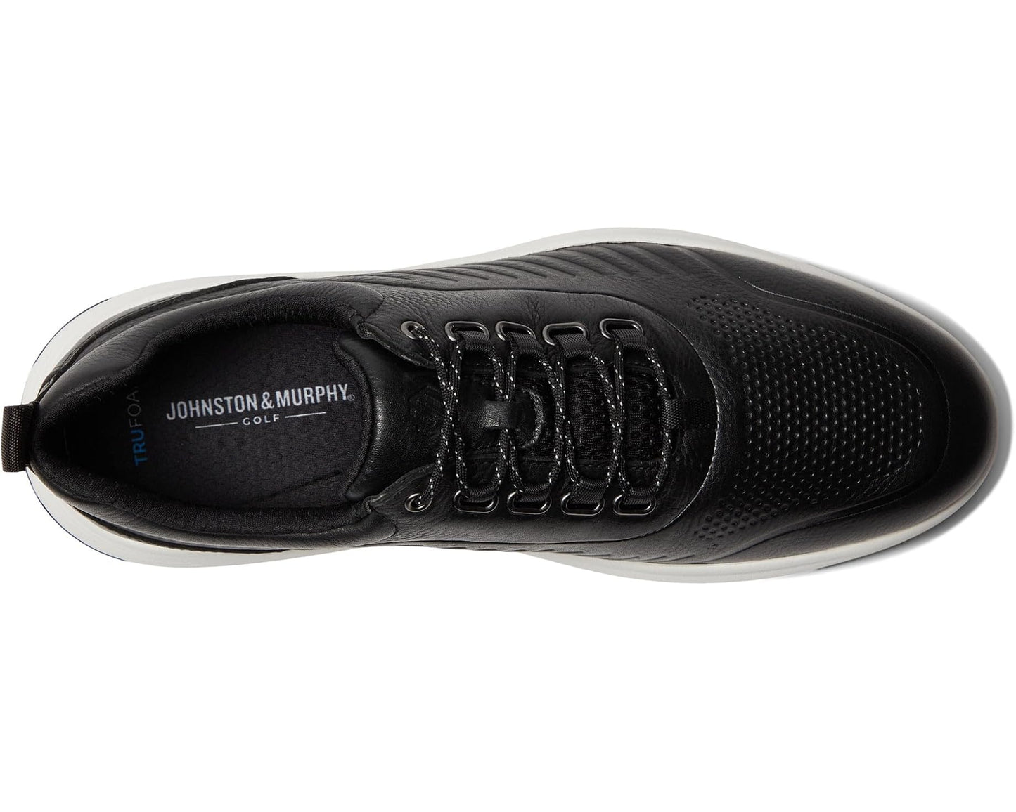 Men's Johnston & Murphy Amherst Gl1 Luxe Hybrid Black Waterproof Full Grain