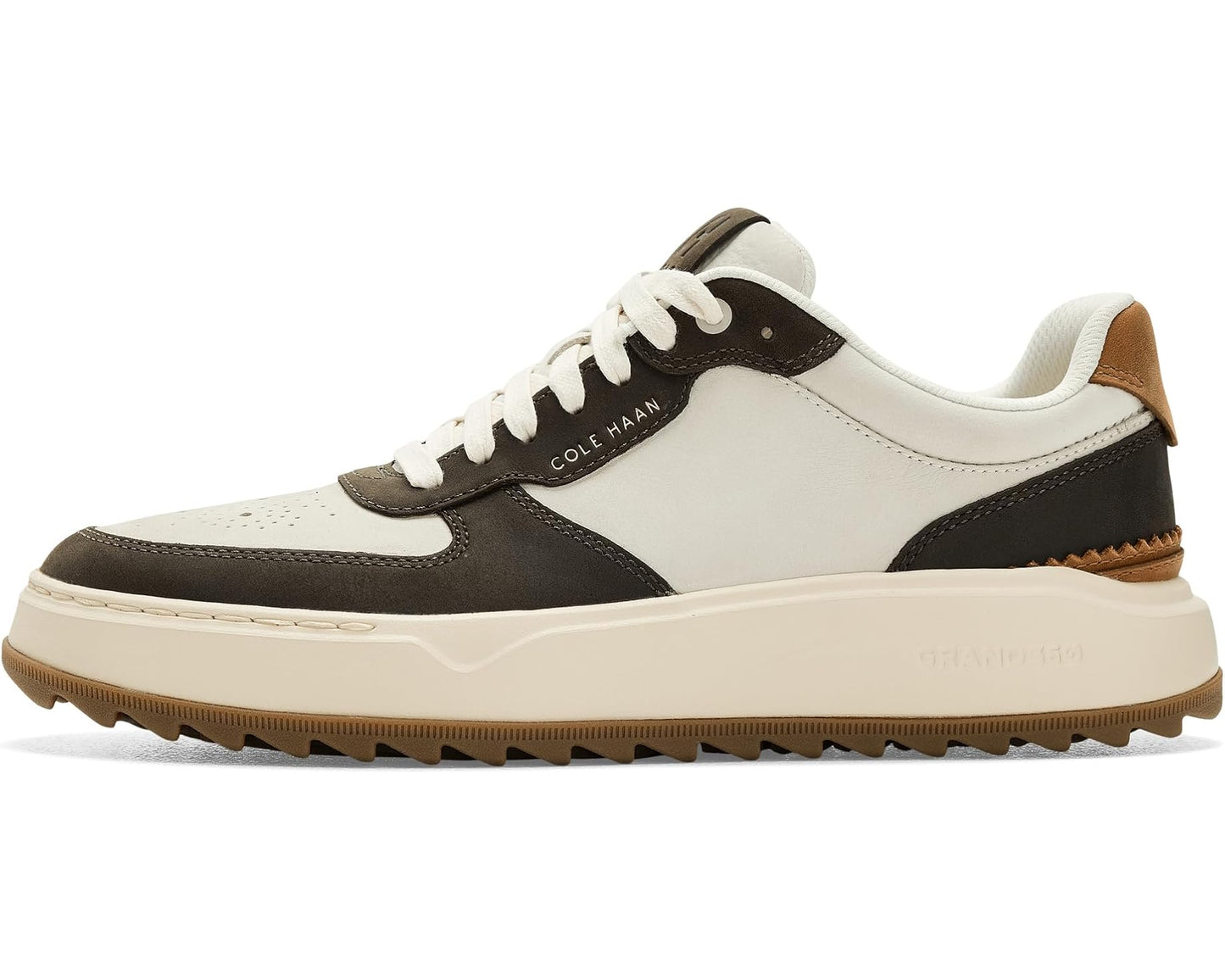 Men's Cole Haan Grandpro Crossover Golf Ivory Wp/Deep Olive Wp/Ivory