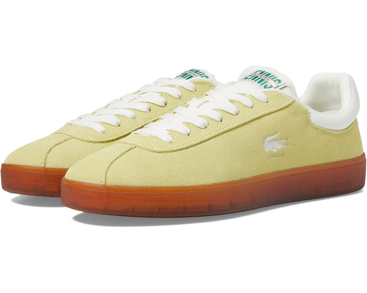 Men's Lacoste Baseshot Sneakers Light Green/Dark Gum