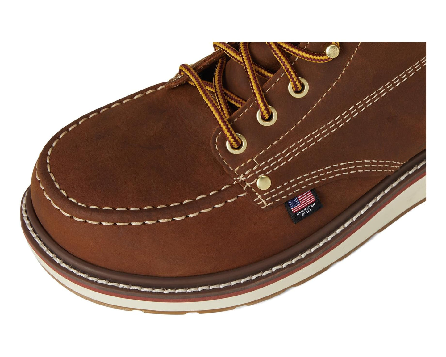 Men's KEEN Utility Liberty 6 Waterproof Boot (Soft Toe) Leather Brown/Birch