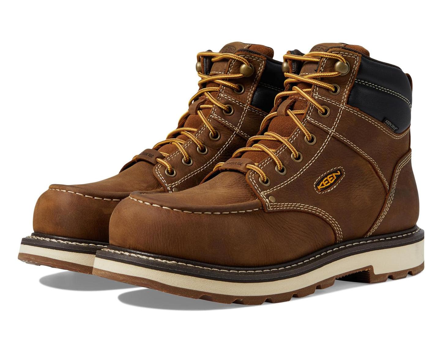 Men's KEEN Utility Cincinnati 90 Degree 6 Waterproof (Comp Toe) Belgian/Sandshell