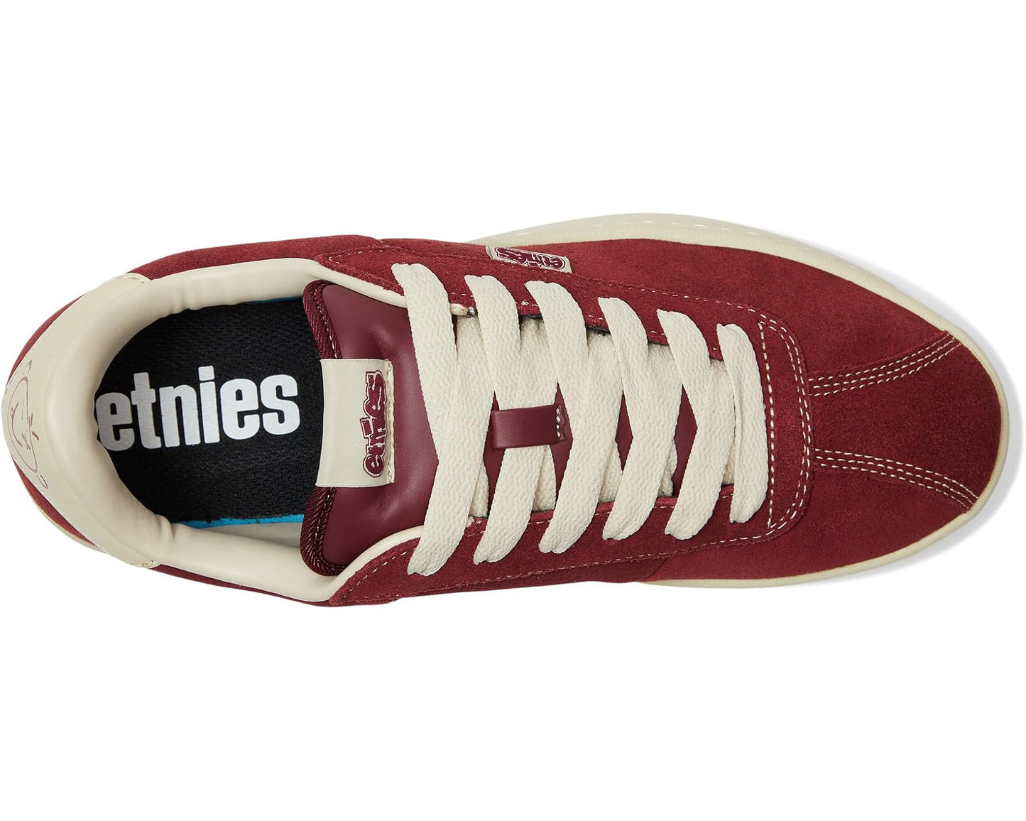 Men's etnies Scam Burgundy/Tan