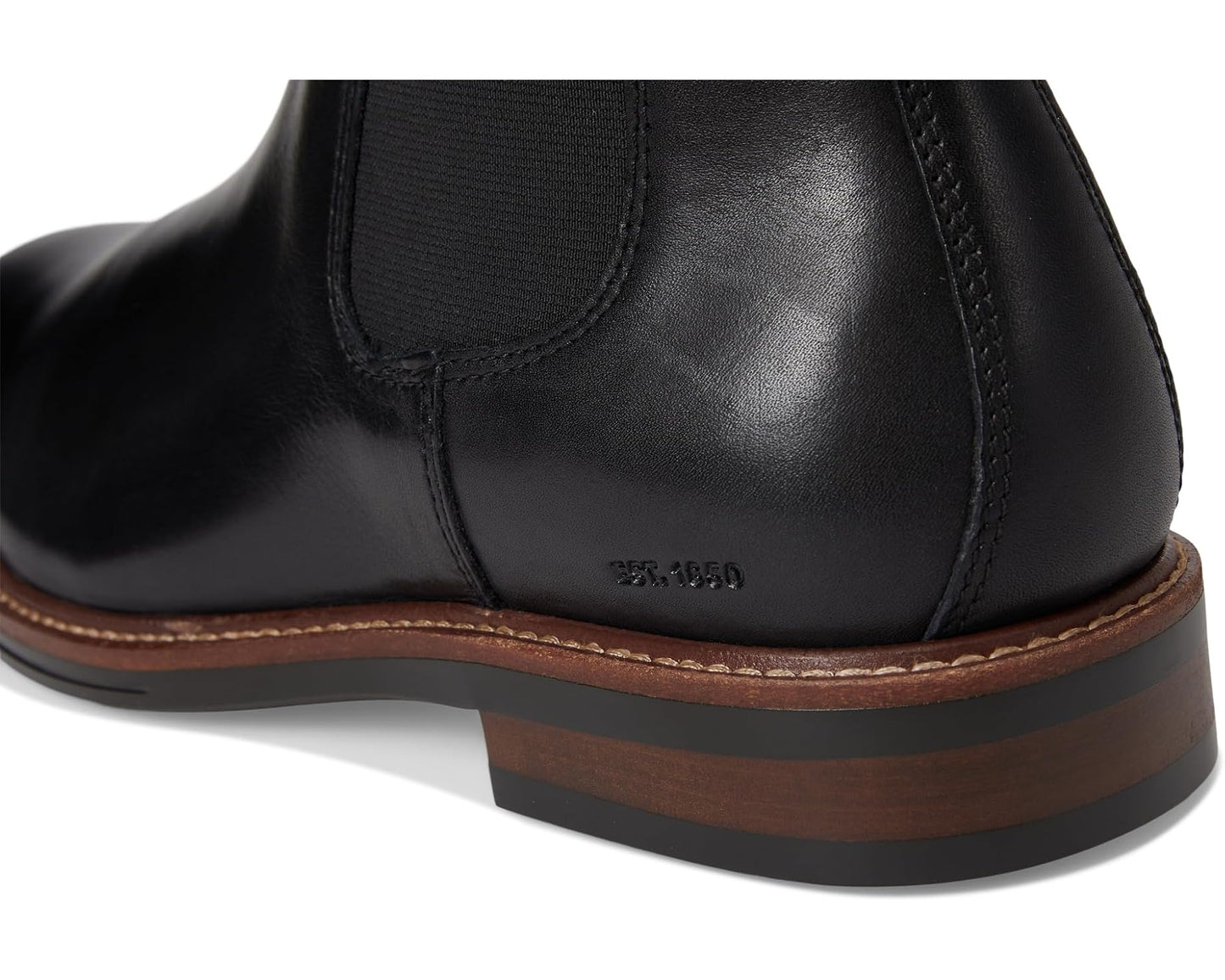 Men's Johnston & Murphy XC+ Durham Chelsea Boots Black Waterproof Full Grain