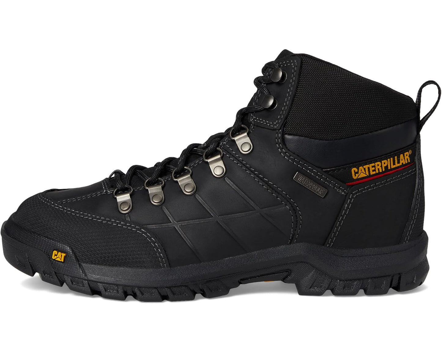 Men's Caterpillar Threshold Waterproof Soft Toe Black