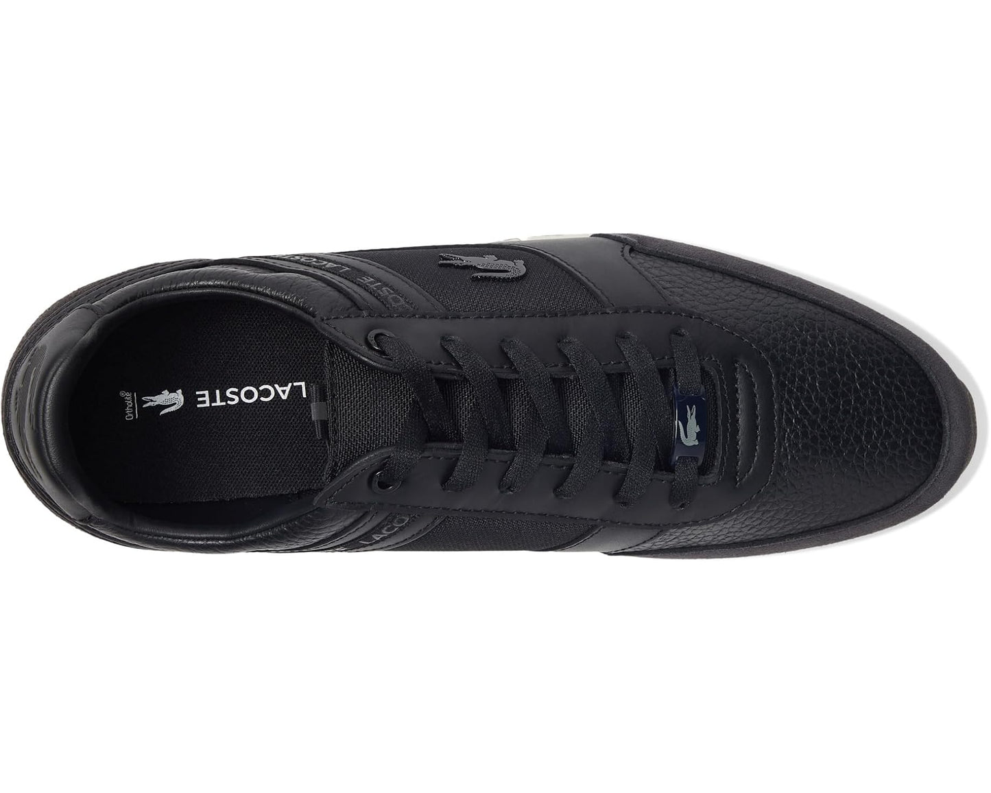 Men's Lacoste Menerva Sport Sneakers Black/White
