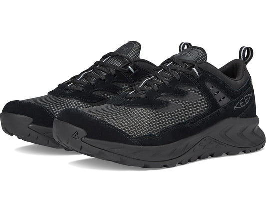 Men's KEEN Hightrail EXP Waterproof Hiking Shoes Black/Magnet