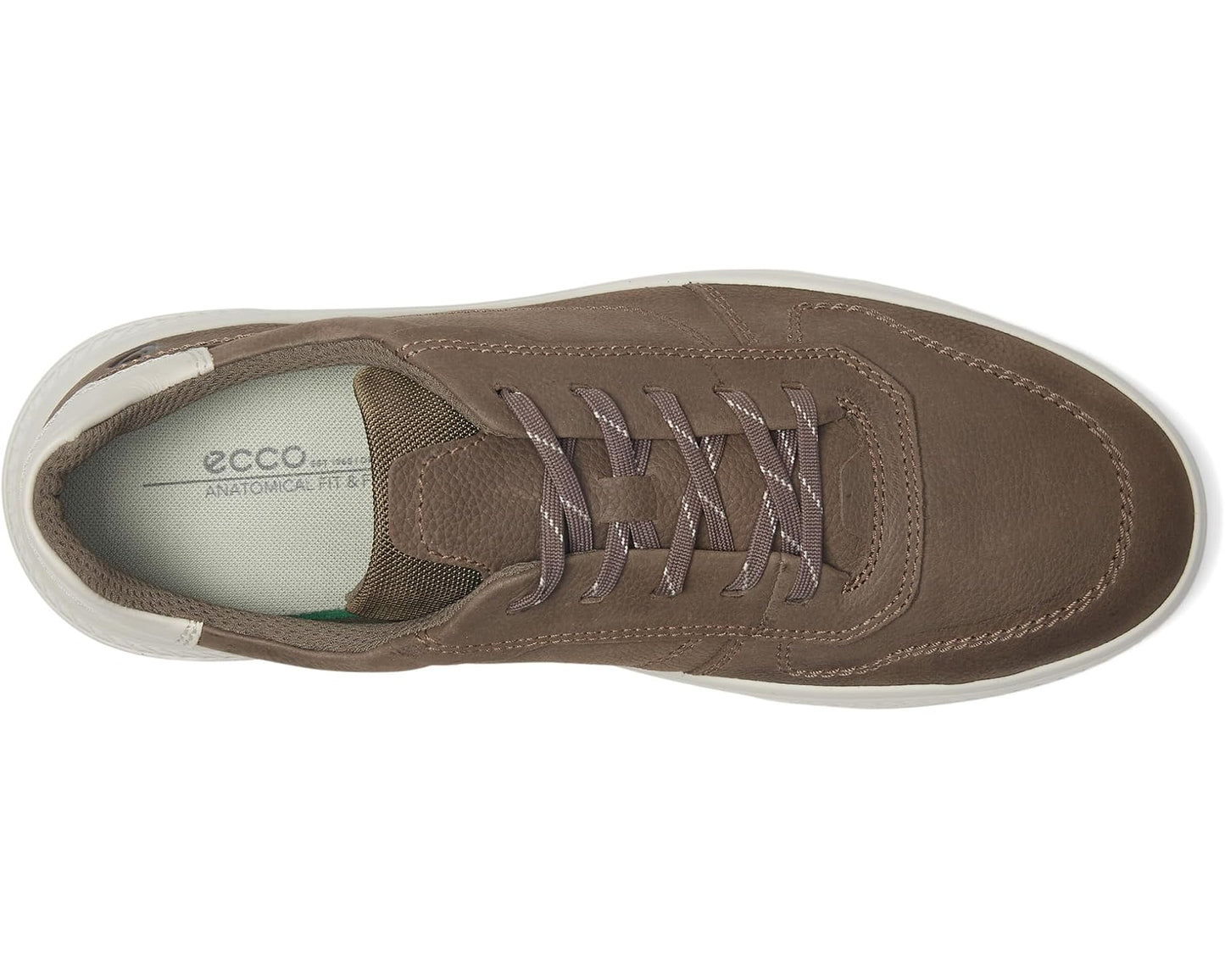 Men's ECCO Move Casual Lace Up Sneaker Dark Clay/Gravel