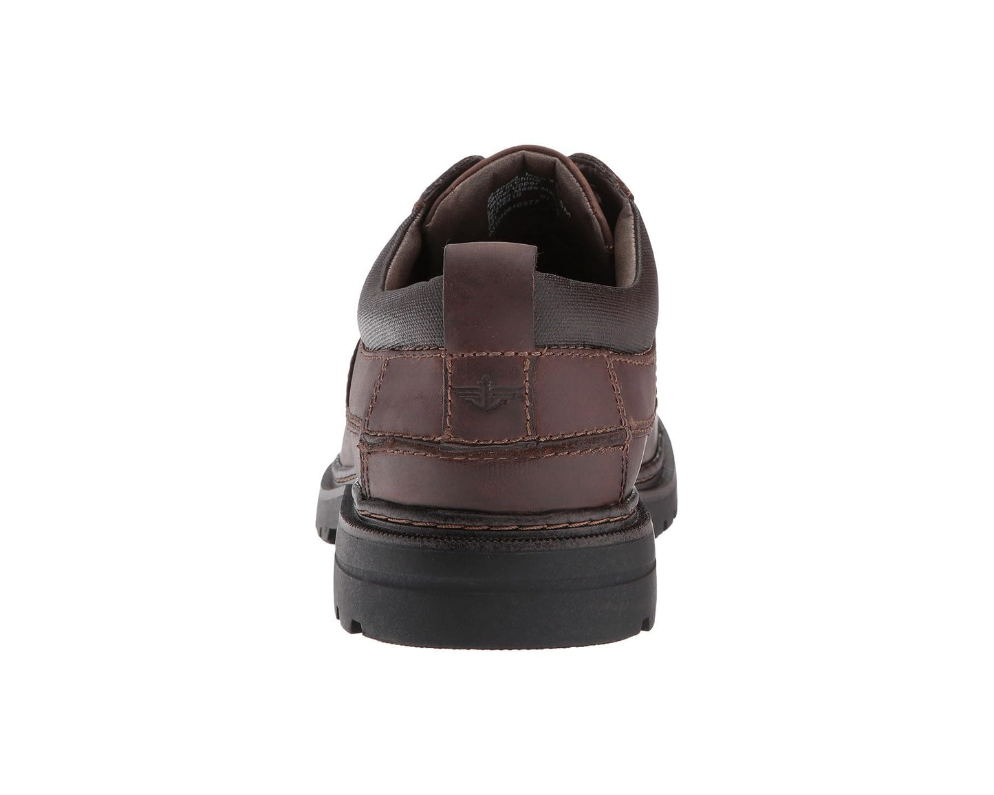 Men's Dockers Warden Plain Toe Oxford Red/Brown Soft Oiled Crazyhorse