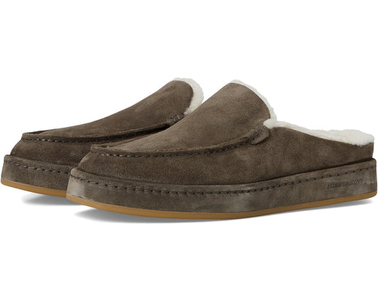 Men's Allen Edmonds Bowen Slip-On Shoes Dark Grey Suede