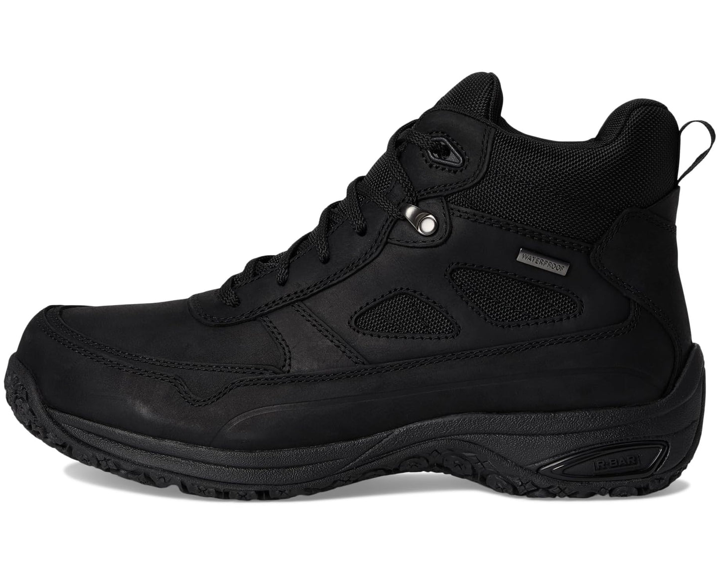 Men's Dunham Cloud Plus Mid II Waterproof Boots Black Leather