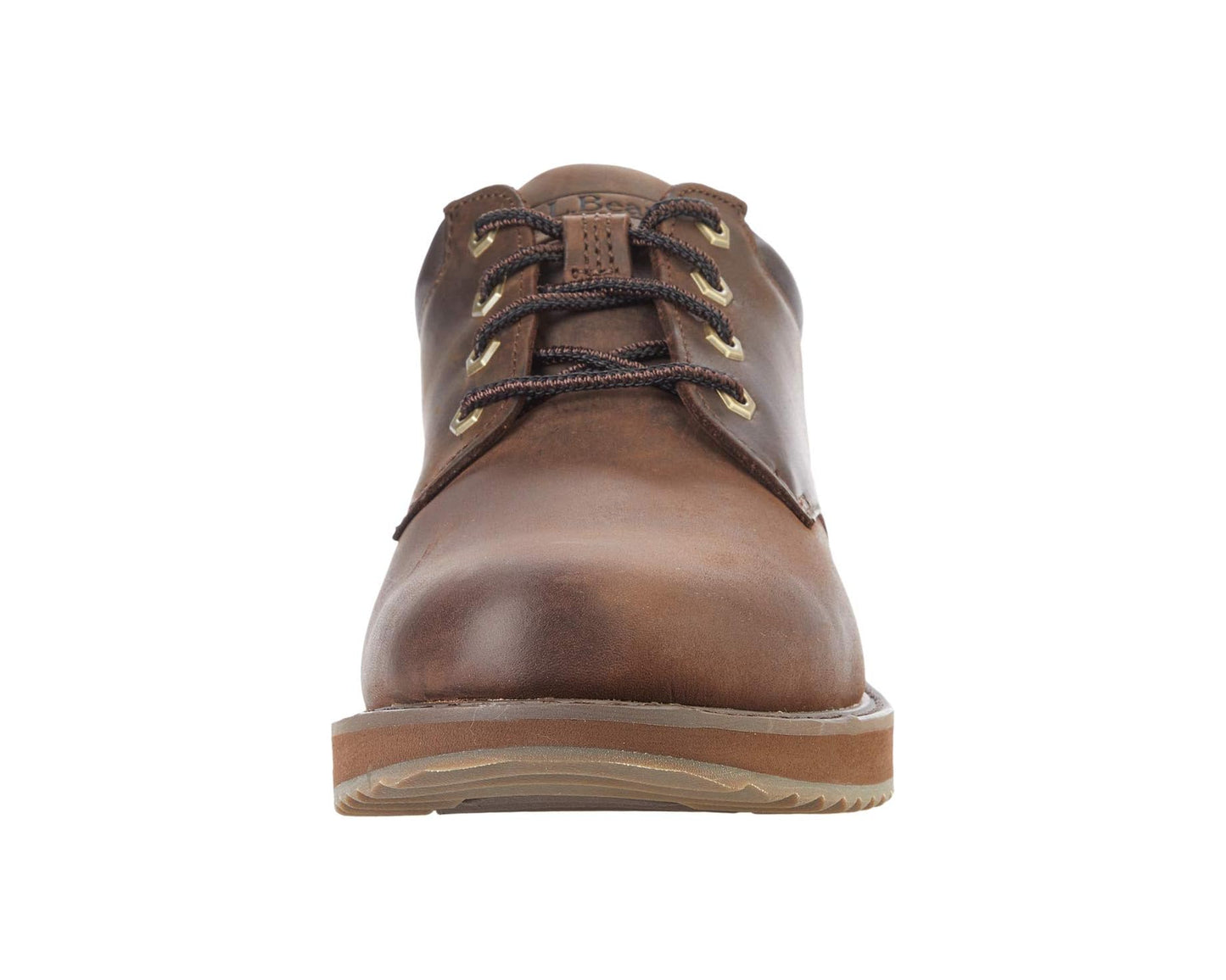 Men's L.L.Bean Stonington Oxford Shoes Plain Toe Deepest Brown